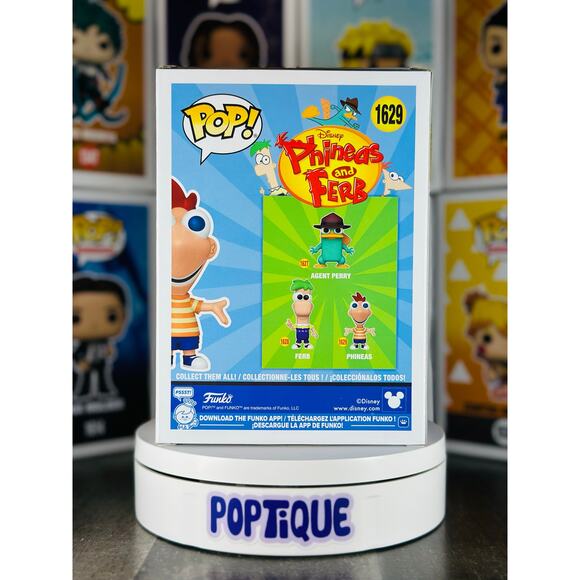 Phineas and Ferb Phineas Funko Pop! Vinyl Figure #1629 - Picture 3 of 6